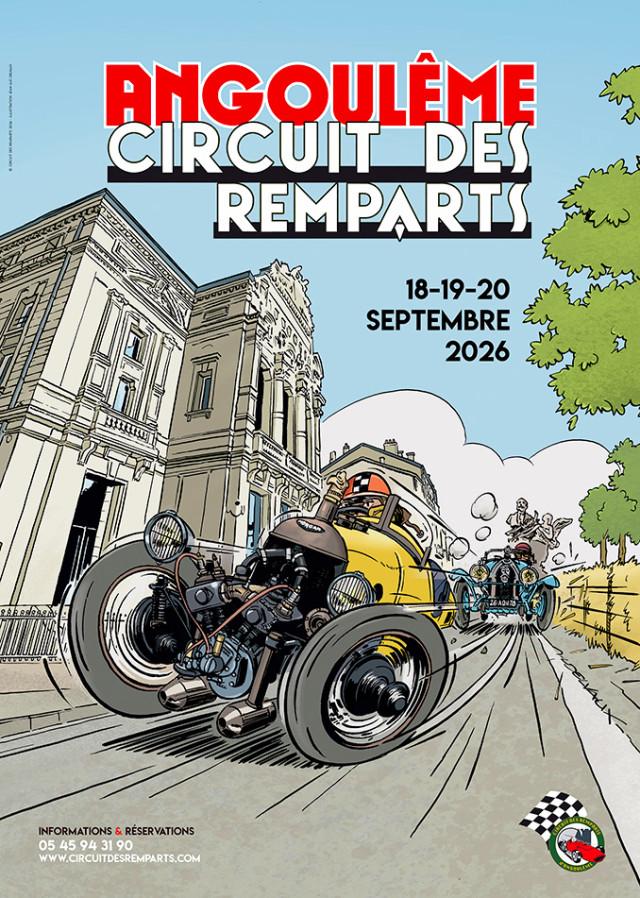 Le Circuit des Remparts d’Angoulême 